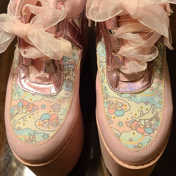 YRU Shoes - Little Twin Stars Platforms YRU SANRIO